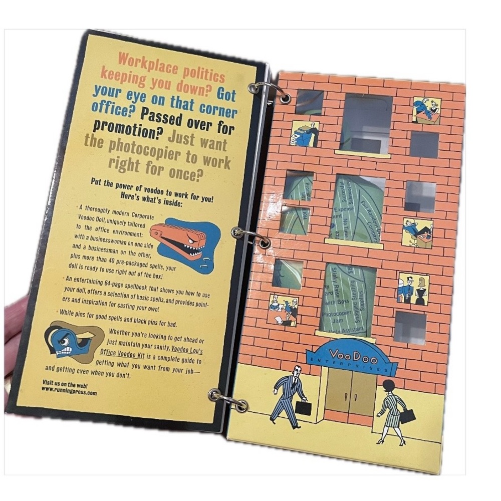 VOODOO LOU’s Office Voodoo Kit  Humorous Instruction Manual and Voodoo Doll Incl - Picture 3 of 14